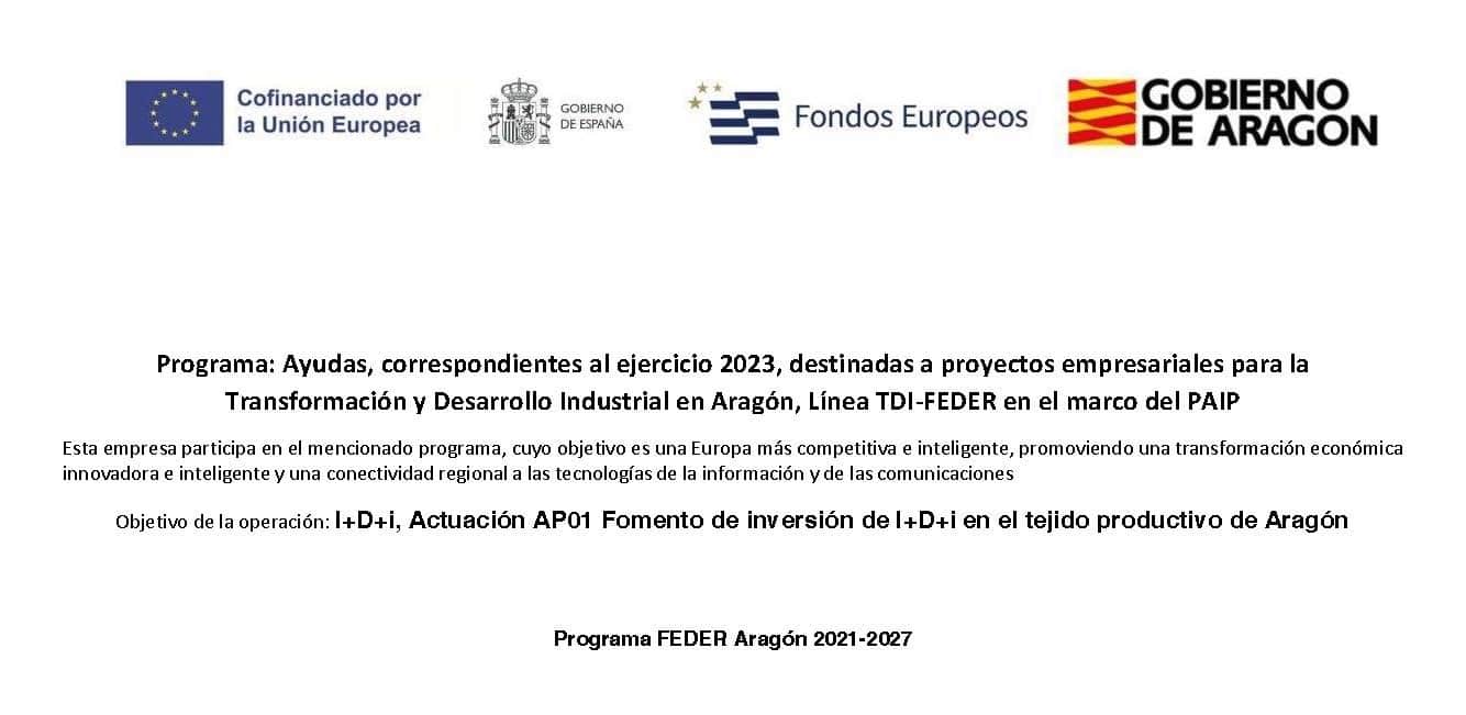 Programa FEDER Aragón 2021-2027